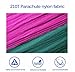 WoneNice Camping Hammock - Portable Lightweight Double Nylon Hammock, Best Parachute Hammock with 2 x Hanging Straps for Backpacking, Camping, Travel, Beach, Yard and Garden (Dark Green/Purple)