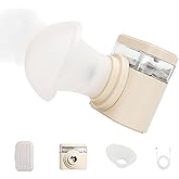 LIZICH Heated Nano Mist Sprayer,Eye Steamer for Dry Eye Relief,Portable Electric Steam Therapy Wand with Warm Moist Heat for Natural Tears Restore,Dry Eye Fine Mister Machine with 3 Level-Heat