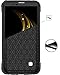 LG Stylo 2 Plus Case, LG Stylo 2 Case, LG Stylo 2V Case, BENTOBEN 2 in 1 Drop Protection Hard PC Soft TPU Bumper Laminated with Carbon Fiber Texture Chrome Shockproof Phone Protective Cover, Black