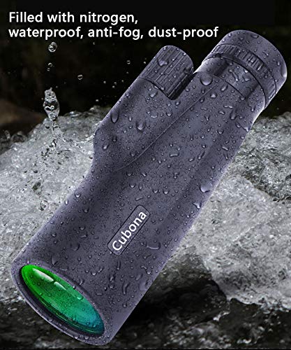 10-30x50 Monocular Telescope, high Definition and Waterproof-BAK4 Prism Suitable for Outdoor Travel, Hunting, Bird Watching, with Smart Phone Holder Set and Camera Remote Control