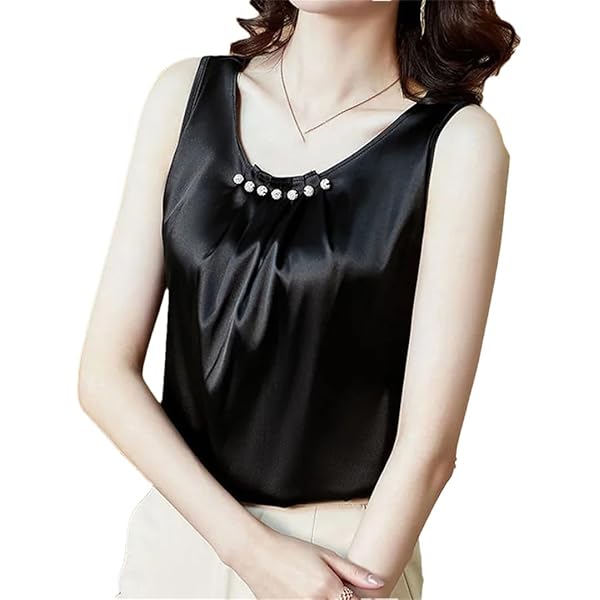CHICEVER Camiseta Informal Lisa Para Mujer, Blusa De Manga Corta Con