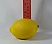 6pc Artificial Lemon Lemons - Plastic Citrus Fruit - Six Pieces