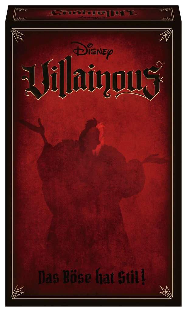 Ravensburger 26958 - Disney Villainous - Das Böse hat Stil (English language not guaranteed) 3 expansion of villainous from 10 years for 2-3 players.