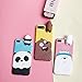 Aikeduo for 3D Cartoon Animals Cute We Bare Bears Soft Silicone 6S Case Cover Skin 3pcs Sell for iPhone 6s case (iphone6/6s)