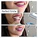 5Pc Cosmetic Upper Teeth, Iuhan Temporary Smile Comfort Fit Cosmetic Teeth Denture Teeth Top Cosmetic Veneer (White)