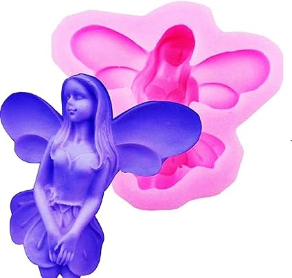 Moule En Silicone Fee Elfe Realiste Savon Resine Platre Idee Cadeau De Noel Et D Anniversaire Moules En Silicone Moule Artisanal Amazon Fr Cuisine Maison