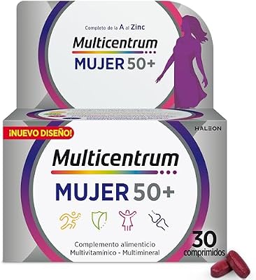 Mujer 50+, Complemento Multivitamínico, 30 Comprimidos