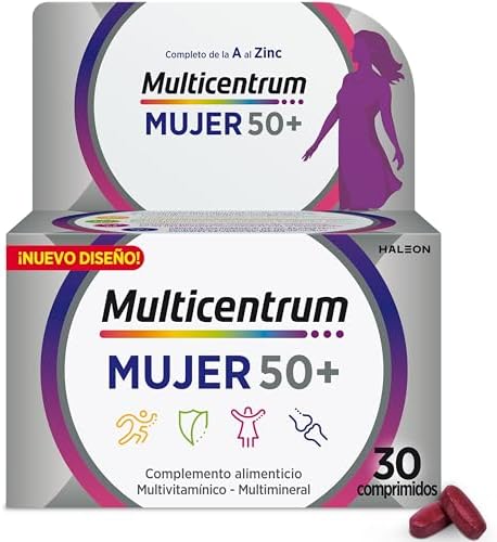 Mujer 50+, Complemento Multivitamínico, 30 Comprimidos