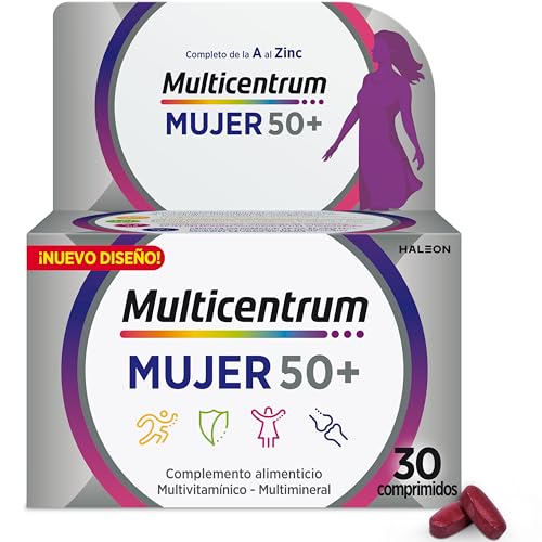 Mujer 50+, Complemento Multivitamínico, 30 Comprimidos