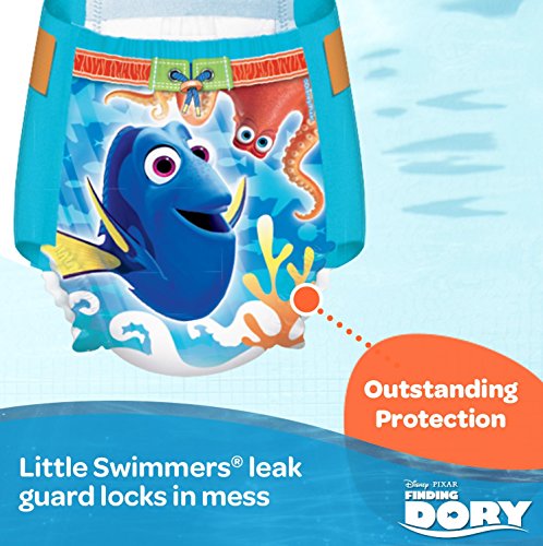 Huggies Little Swimmers Disposable Swimpants (Character May Vary), Medium 18 Count