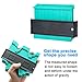 2019 Upgraded Contour Gauge Duplicator, Accurate Woodworking Shape Tracing Template Measuring Tool, Plastic Profile Copy Tiling Laminate Tiles General Tools(5 inch/12cm)