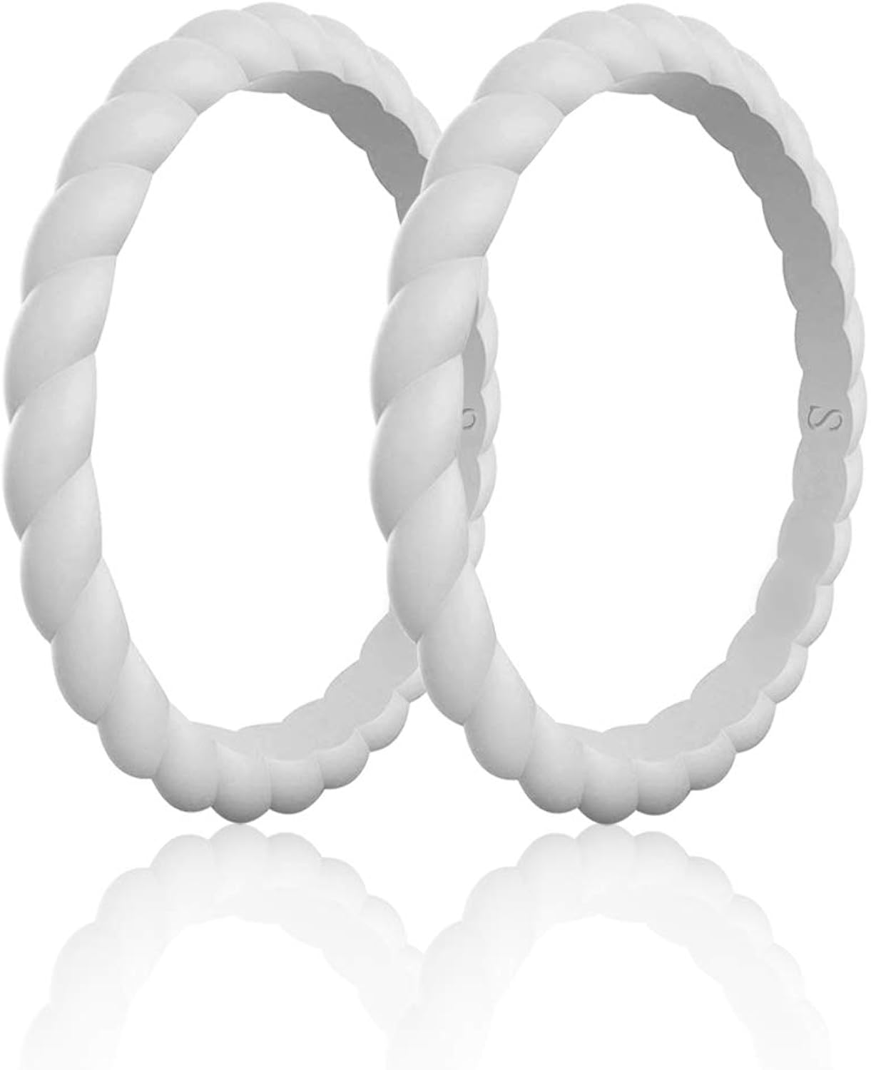 SANXIULY Womens Functional Silicone Ring&Rubber Wedding