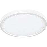 AFX Edge 6" Round LED Flush Mount - 5 CCT - White