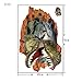 Cukudy Home Decor Children's Bedroom Wall Decor 3D Dinosaur Poster