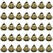 Favordrory 70PCS 38mm/1.5inch Vintage Bronze Jingle Bells, Craft Bells for Dog Potty Training, Housebreaking, Making Wind Chimes, Christmas Bell and etc