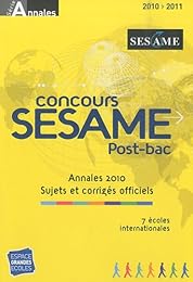 Concours SESAME