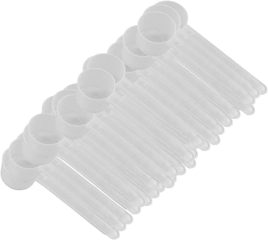 1 Tablespoon (1/2 Oz. | 3 Teaspoon | 1/16 Cup | 14.8 mL) Long Handle Scoop for Measuring Coffee, Pet Food, Grains, Protein, Spices and Other Dry Goods (Pack of 100) BPA Free