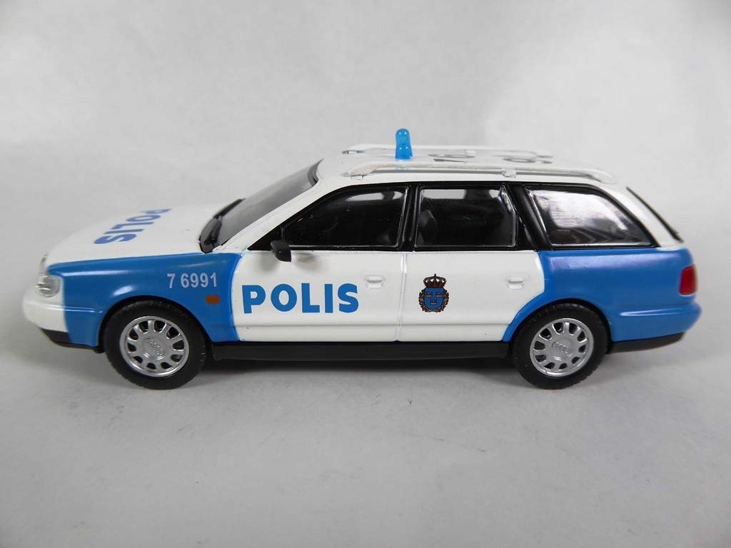 OPO 10 - Audi A6 Avant 1/43 World Police Car Collection - Suede (PM49)