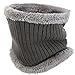 Novawo Winter Fluff Lined Beanie Hat Knit Skull Cap