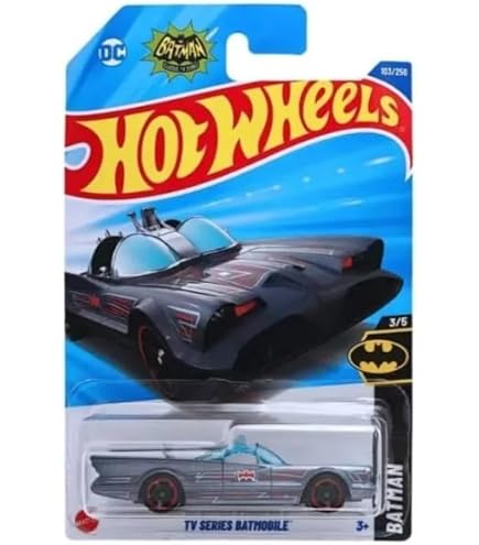 ミニカー BATMAN 1966 TV Batmobile 1/18 Mattel Jada 1:18 Classic TV Series 1966 Batmobile with Lights