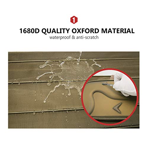 HAOLIN Angelrute Träger Angelrute Werkzeuge Aufbewahrungstasche Reel Case Organizer Angelausrüstung Angelgerät… – Bild 7