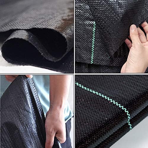CLEYCYE Weed Barrier Fabric, Weed Control Membrane Ground Cover