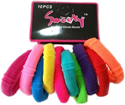 New Girls Fashion 120 PCS Elastic Hair Ties Rubber Band Ropes Ring Scrunchie Women