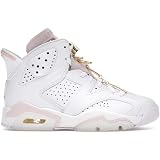 Amazon.com: Jordan 6 Retro Gold Hoops Blanco/Oro Metálico (DH9696 100) para  mujer : Ropa, Zapatos y Joyería