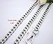 Symuitrc 10MM Width Iron Flat Chain Strap Handbags Replacement Chains for Wallet Clutch Satchel Tote Bag Length 51