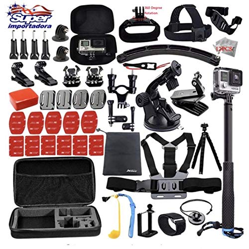 Gopro Action Accessories Kit For Gropro Hero 4-3-2-1 31-Piece Bundle Case With 8Gb Sd Memory Card (611230430897)