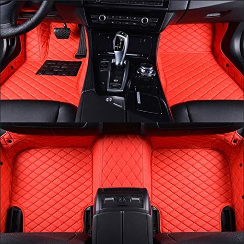 car floor mats for Jaguar XF XE XJL XJ6 XJ6L F-PACE F-TYPE brand firm soft car accessories car styling Custom floor mats Red