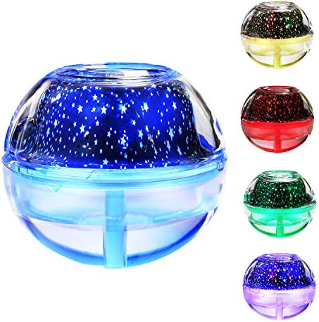 Humidifier， humidifiers for bedroom, office, baby room evaporator humidifier, cold mist humidifier, quiet work, adjustable projection colorful night lights, automatic shutdown protection