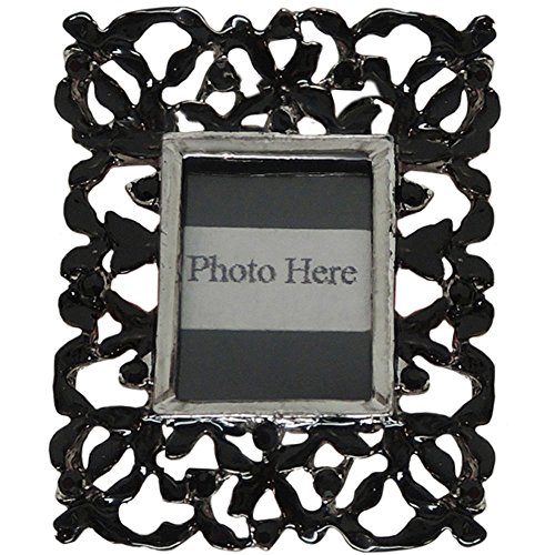 Girlprops(r) 1 1/4 x 1 1/2" photo frame pin, ename…