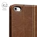 GMYLE iPhone 7 Case Wallet, iPhone 8 Case Wallet, [Book Style] Credit Card Premium Leather Wallet Book Case Cover Vintage for Apple iPhone 7 & 8 - Brown Classic [ID Card/Case Slot] [PU Leather]