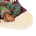 Codream Cotton and Linen 18 inch Felt Applique Décor Stocking Kit