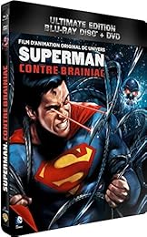Superman Contre Brainiac - Combo Blu-Ray+ Dvd - Édition Boîtier Steelbook