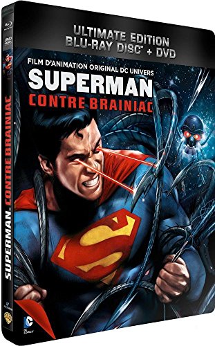 Superman Contre Brainiac - Combo Blu-Ray+ Dvd - Édition Boîtier Steelbook
