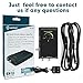 ANTOP ANTENNA HD Smart Boost Antenna Amplifier, Amplifies VHF and UHF Signals,Dual outputs, Connects to More Than one Device