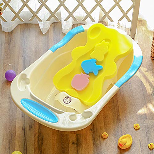 Infant Bath Sponge for Age 13Y Comfy Newborn Bath Mat Pricepulse