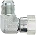 Eaton Weatherhead C5506X10 Carbon Steel SAE 37 Degree (JIC) Flare-Twin Fitting, Swivel, 90 Degree Elbow, 5/8