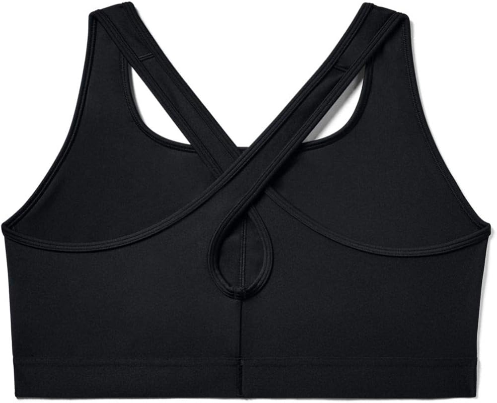 Under Armour Women's HeatGear Armour Mid Impact Crossback Sports Bra: Clothing