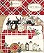 Carta Bella Paper Company Christmas ephemera, Red/Green/Black/Tan