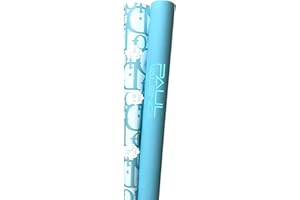 PAUL VALENCE 20-Sheet Flower Wrapping Paper, Floral Waterproof Bouquet Wrapping Paper for Flowers, DIY Craft,. Papel coreano para flores y regalos (CHDR LIGHT BLUE)