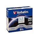 Verbatim M Disc BDXL 100GB 4X 5 Pack Jewel Case 98913