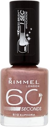 Rimmel London 60 Seconds Nail Polish Euphoria 8ml