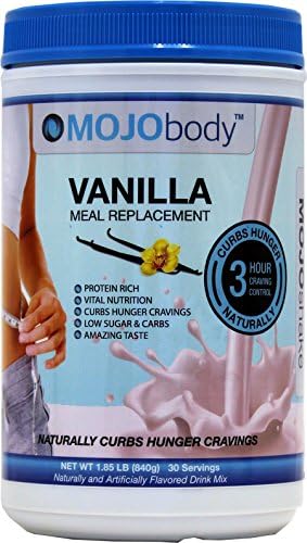 Nutritional Vanilla Protein Meal Replacement Weight Loss Shake- 30 servings by MOJObody™
