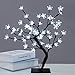 Excelvan Cherry Blossom Desk Top Bonsai Tree Light, Decorative Warm White Light, Black Branches, Perfect for Home Festival Party Wedding Christmas Indoor Outdoor Decoration, Cold White
