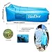 BinDor Inflatable Air Lounger Sofa Air Chair Hammock Bag Couch Lazy Bed Waterproof Pool Float for Travelling, Camping, Hiking,Pool, Beach Parties (Blue)
