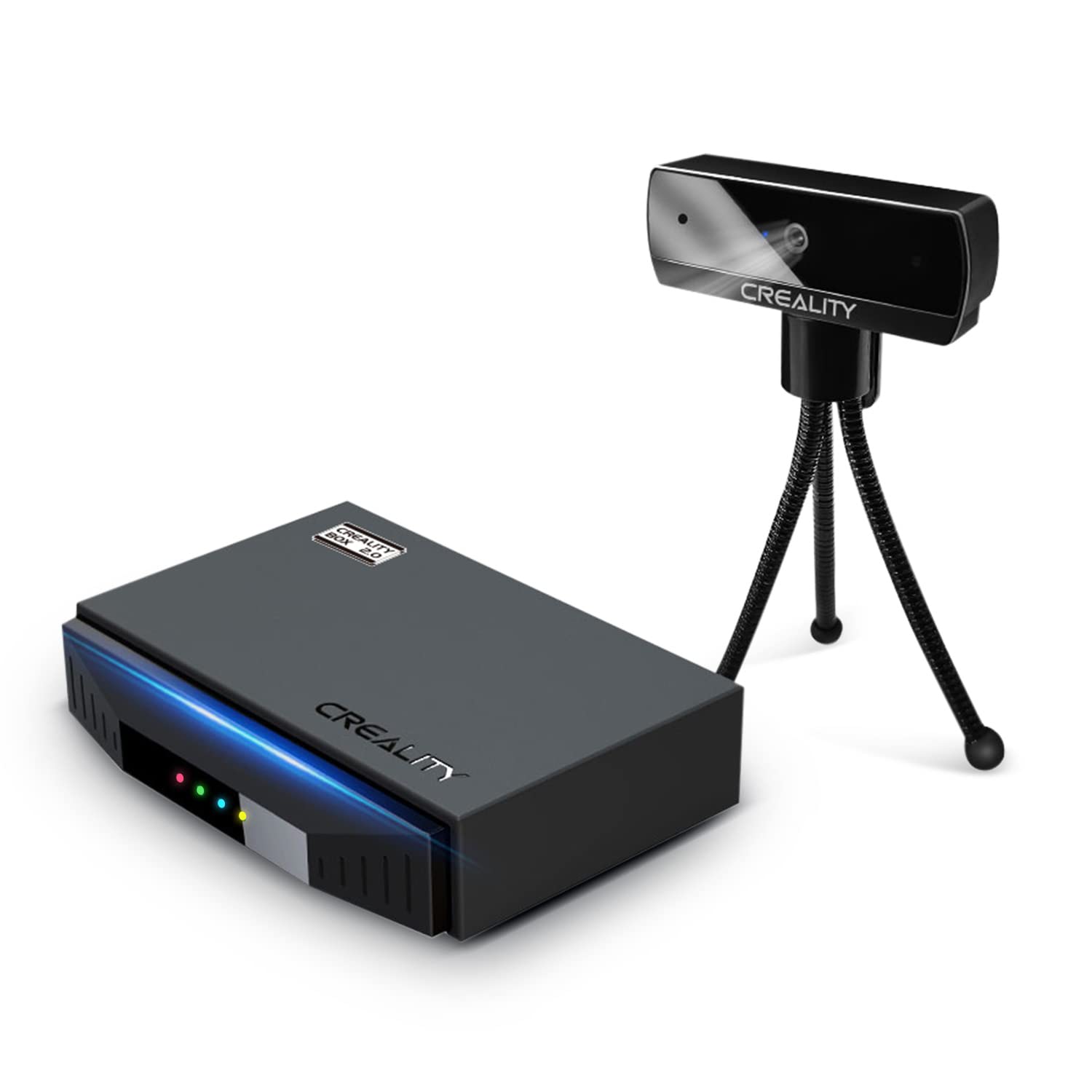 Photo 1 of Creality WiFi Box 2.0, 2022 Upgraded Wireless Control Intelligent Assistant with Camera & 8G TF Card, Cloud Slice/Print/Real-Time Monitor/Time-Lapse Photography, Fits for All Creality 3D Printers