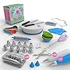 Swirly Bake Cake Decorating 100 Piece Set. Piping Tips, Cake Turntable, Piping Bags, Spatulas, Cupcake Mould, Cake…